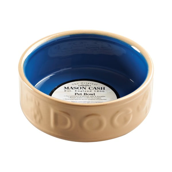 Ciotola per cani in gres, ø 18 cm Cane Blue Dog - Mason Cash-image-1