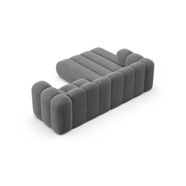 Divano angolare grigio ad angolo sinistro Lupine - Micadoni Home-image-3