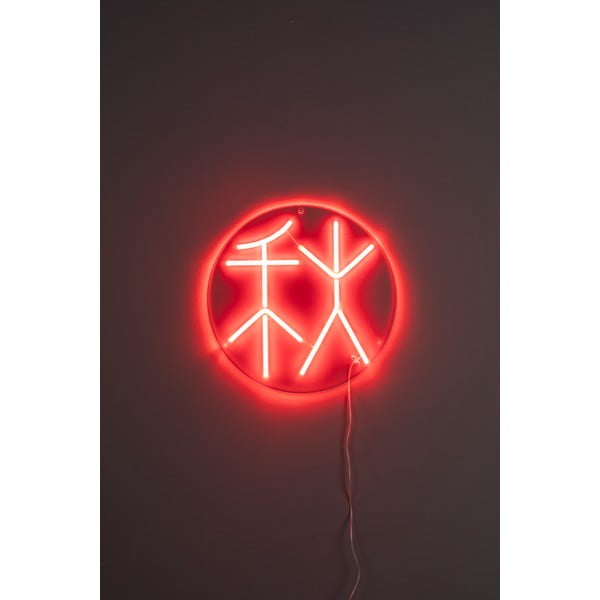 Decorazione con luce al neon a LED rossa Sya - Dutchbone