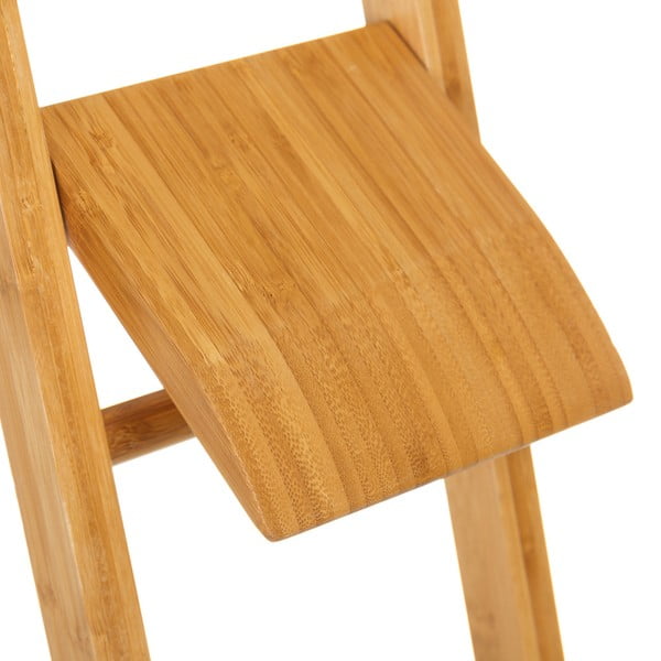 Porta carta igienica in bambù con spazzola - Casa Selección-image-1