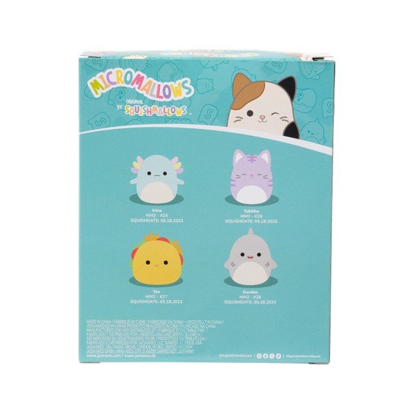 Set di peluche 4 pz Micromallows 4Pack – SQUISHMALLOWS-image-4