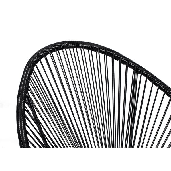 Set di sedie da giardino nere Avocado e tavolo, ø 35 cm Loris - Bonami Selection-image-2