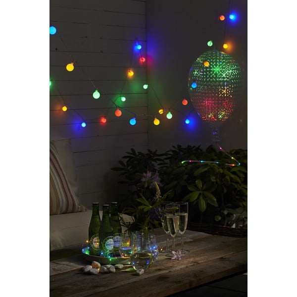 Catena luminosa a LED colorata, lunghezza 4 m Dew Drops - Star Trading-image-2