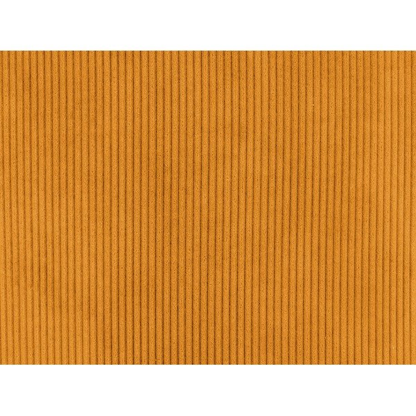 Poltrona in velluto a coste giallo ocra Vigor - Leitmotiv-image-1