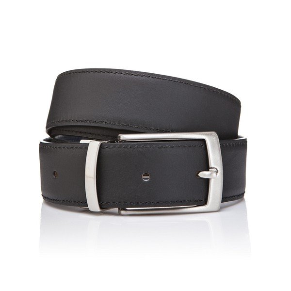 Kožený pásek Black Blue, 115 cm