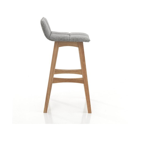 Sgabello da bar grigio Varm - Tomasucci-image-2