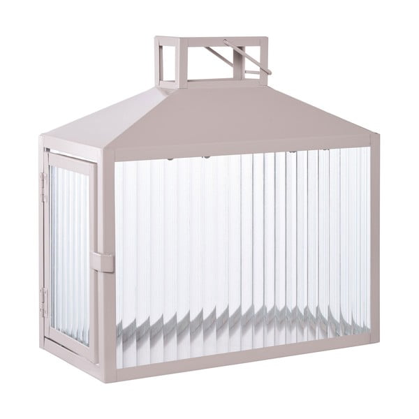 Lanterna in vetro (altezza totale 26,5 cm) Lucca – House Nordic