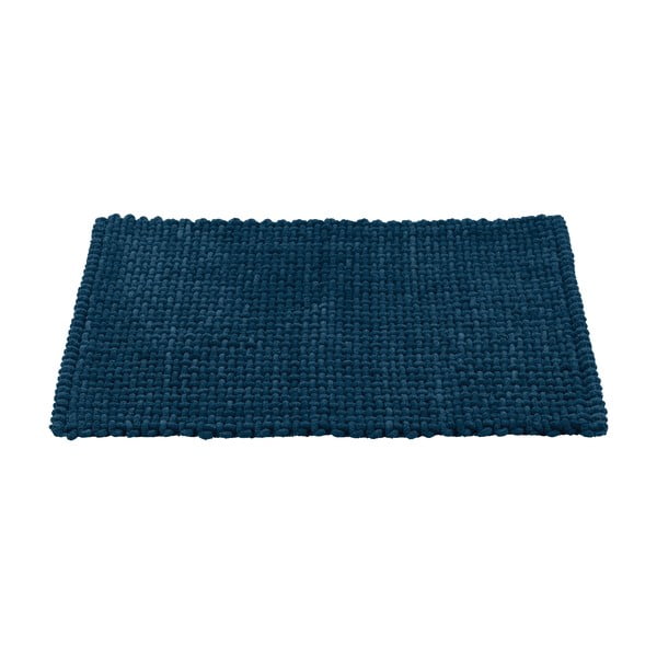 Tappetino per il bagno blu scuro in tessuto 50x80 cm Covelo – Wenko-image-2