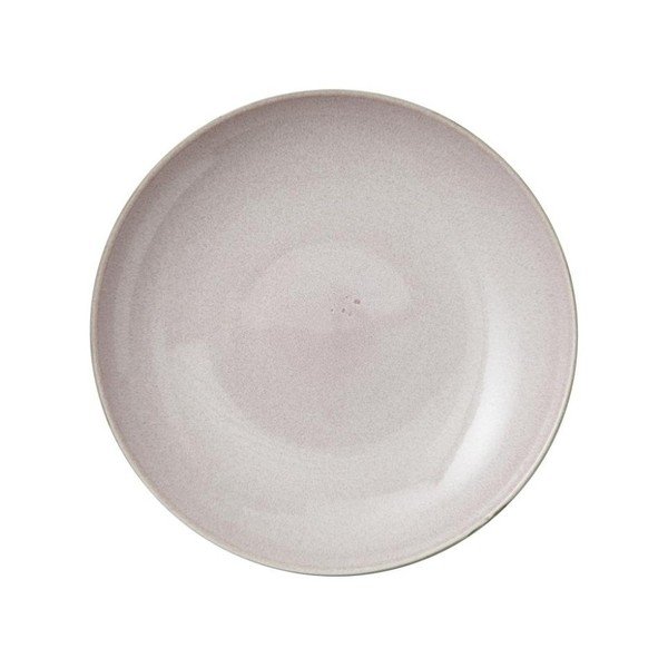 Ciotola da portata in gres grigio con smalto interno rosa , diametro 40 cm Mensa - Bitz-image-4