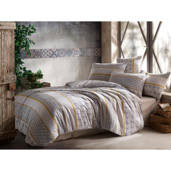 Biancheria in cotone per letto singolo 140x200 cm Rinor - Mijolnir