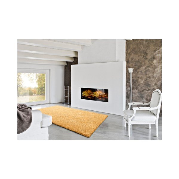 Tappeto giallo Catay, 57 x 110 cm - Universal