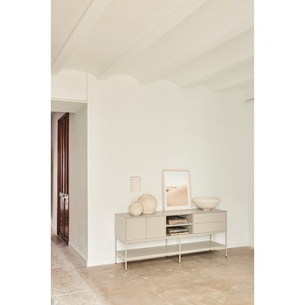 Mobile TV color crema 175x74x45 cm Platt – Teulat-image-2