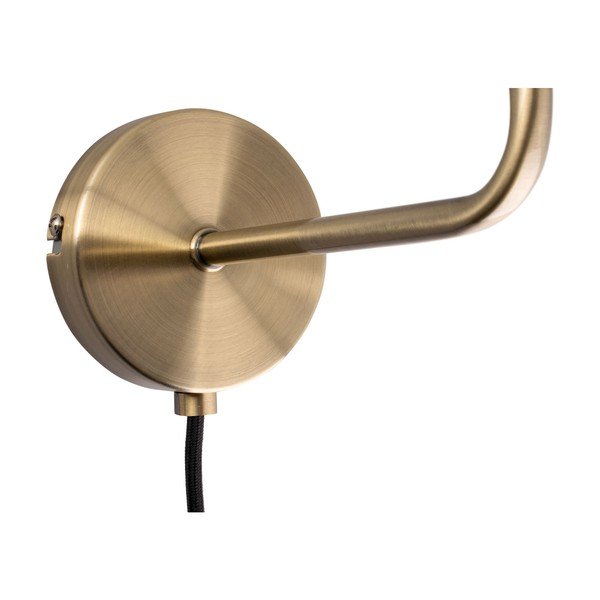 Lampada da parete color oro, altezza 25 cm Bonnet - Leitmotiv-image-3
