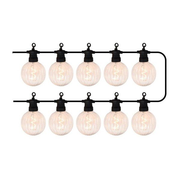 Catena luminosa numero di lampadine 10 pezzi lunghezza 300 cm Luke - Sirius