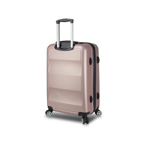 Valigia da viaggio rosa su ruote con porta USB Valigia pilota My Valice COLORS LASSO - Myvalice