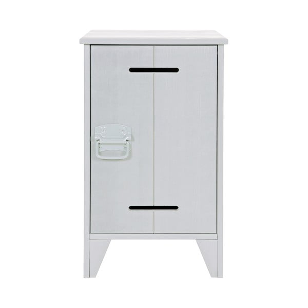 Comodino in pino grigio Kluis - WOOOD