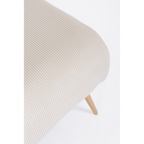 Panchina bianca in imbottito Olga – Bizzotto-image-1