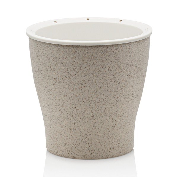 Vaso autoinnaffiante in plastica ø 17 cm Loppy - Tomasucci