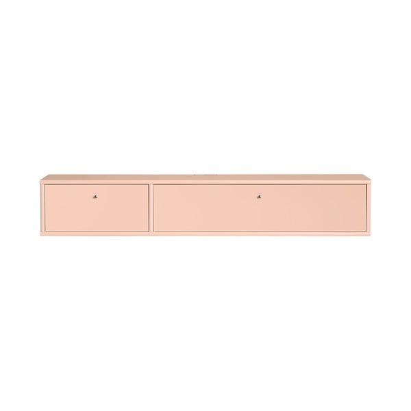Mobile TV rosa chiaro 136x22x32,5 cm Mistral – Hammel Furniture