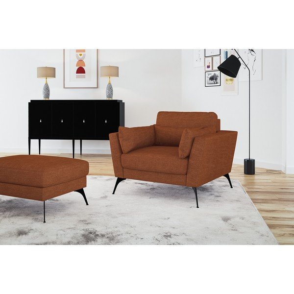 Poggiapiedi arancione Susan - Marie Claire Home-image-4