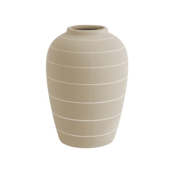 Krémově bílá keramická váza PT LIVING Terra, ⌀ 13 cm