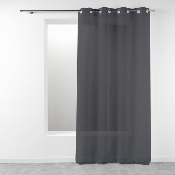 Tenda sottile color antracite 140x280 cm Telma – douceur d'intérieur