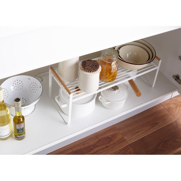 Scaffale da cucina bianco Yamazaki Tosca - YAMAZAKI-image-2
