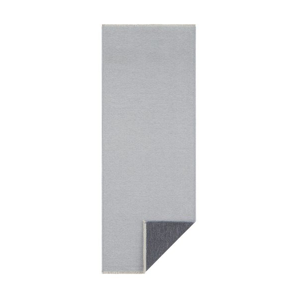 Runner bifacciale grigio , 80 x 300 cm Duo - Hanse Home