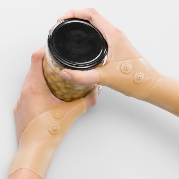 Set di 2 fasce da polso a compressione con punti magnetici - InnovaGoods-image-4