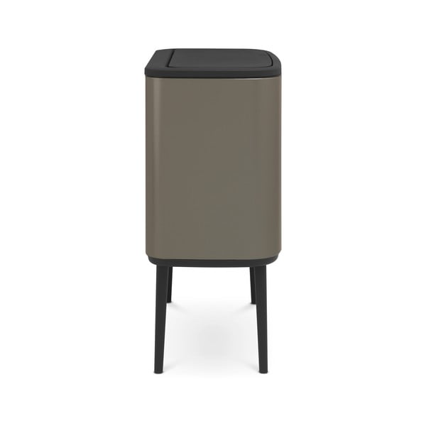 Bidone per rifiuti in acciaio grigio touch 36 l Bo Touch Bin - Brabantia-image-4