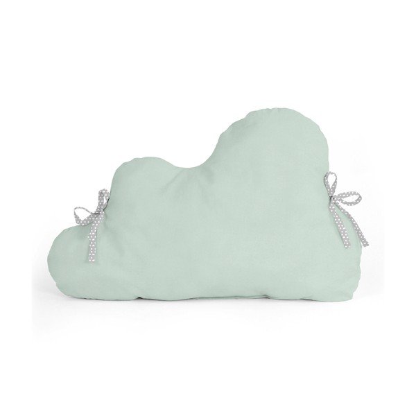Coprimaterasso per culla Mr Fox in cotone verde menta. 60 x 40 cm Nube - Mr. Fox