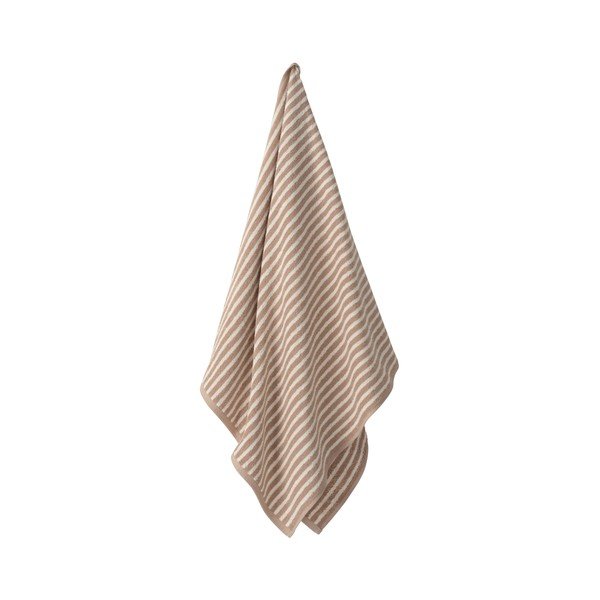 Asciugamano beige/color crema in cotone 70x140 cm Dixie – Jotex-image-2