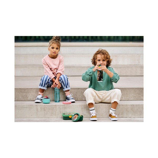 Bottiglia per bambini azzurra in plastica 400 ml Forest Friends – Mepal-image-3