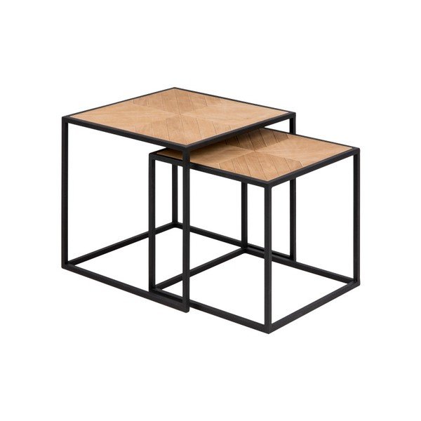 Set di 2 tavoli contenitori Ortiz Nest - Actona