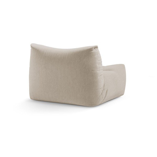 Cuscino da seduta color crema con rivestimento in velluto Tove – Micadoni -image-3