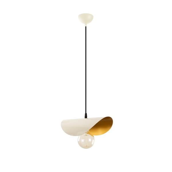 Lampadario bianco/dorato Sivani – Opviq lights