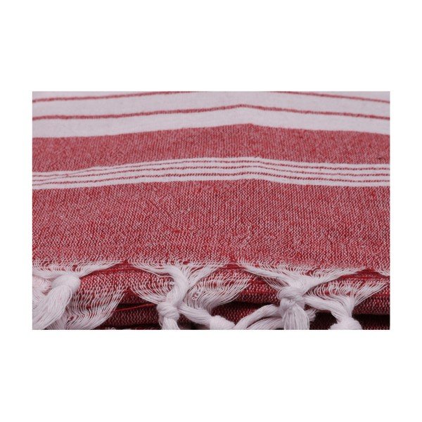 Asciugamano rosso, 170 x 90 cm - Unknown-image-2
