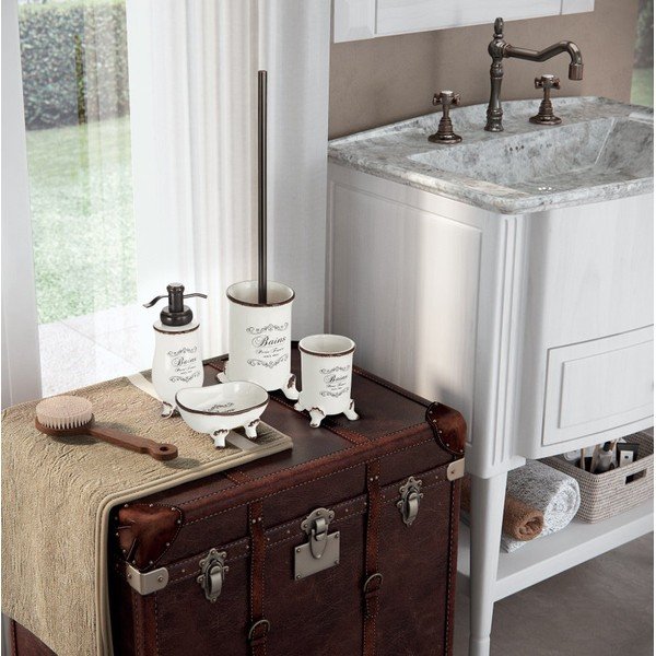 Scopino in ceramica bianca Amelie - Sapho-image-1