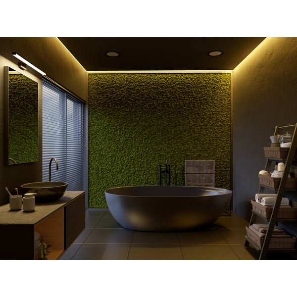 Lampada da parete a LED nera Catania - GTV-image-2