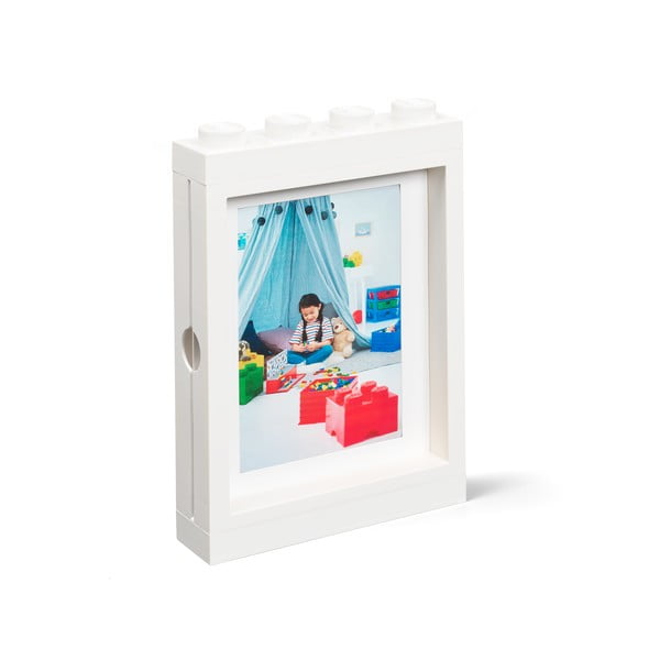 Cornice fotografica bianca , 19,3 x 26,8 cm - LEGO®
