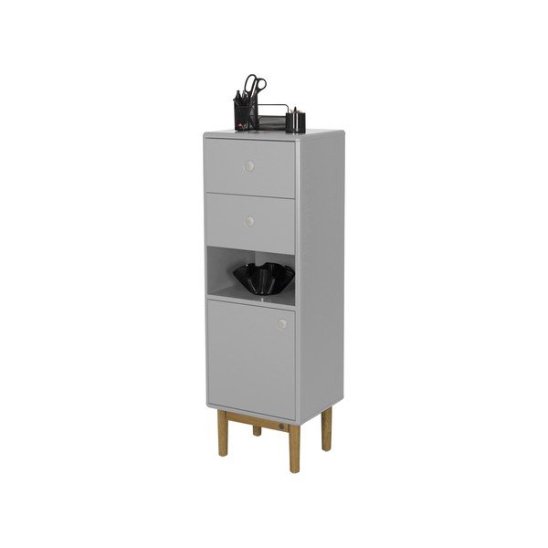 Mobile bagno alto sospeso grigio 40x100 cm Color Bath - Tom Tailor-image-3