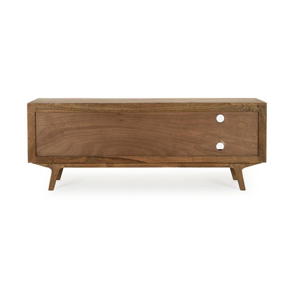 Mobile TV di colore naturale in mango massiccio 152x55x40 cm Sherman – Bizzotto-image-2