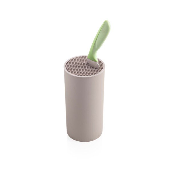 Ceppo di coltelli grigio - Brandani-image-1