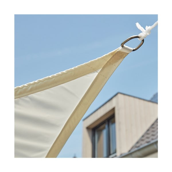 Vela triangolare bianca Como, 3,6 m - Livin' Outdoor-image-3