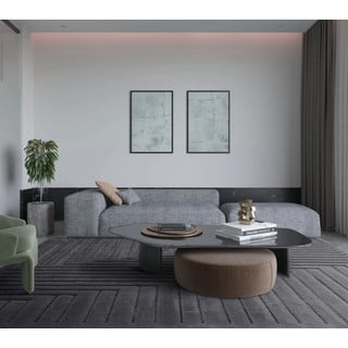 Tappeto antracite 120x170 cm Valley - Asiatic Carpets