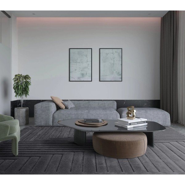 Tappeto antracite 120x170 cm Valley - Asiatic Carpets-image-1