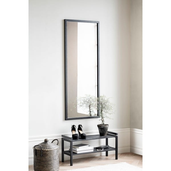 Scarpiera nera in rovere Ull Confetti - Rowico-image-1