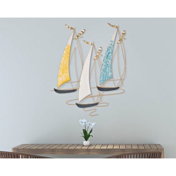 Decorazione da parete in metallo 79x98 cm Vela - Mauro Ferretti-image-1