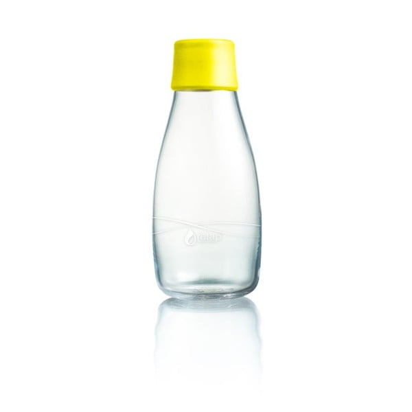 Bottiglia di vetro giallo, 300 ml - ReTap