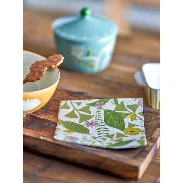 Tovaglioli di carta in set da 20 pezzi Camelie - Bloomingville-image-1